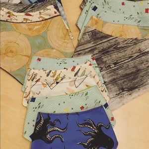 Bandana bibs size 0-10 months